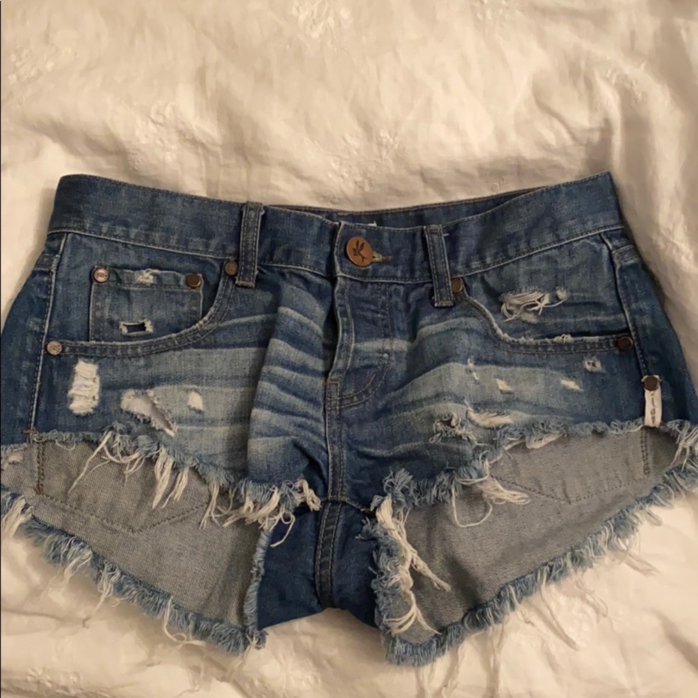 One Teaspooon Jean Shorta